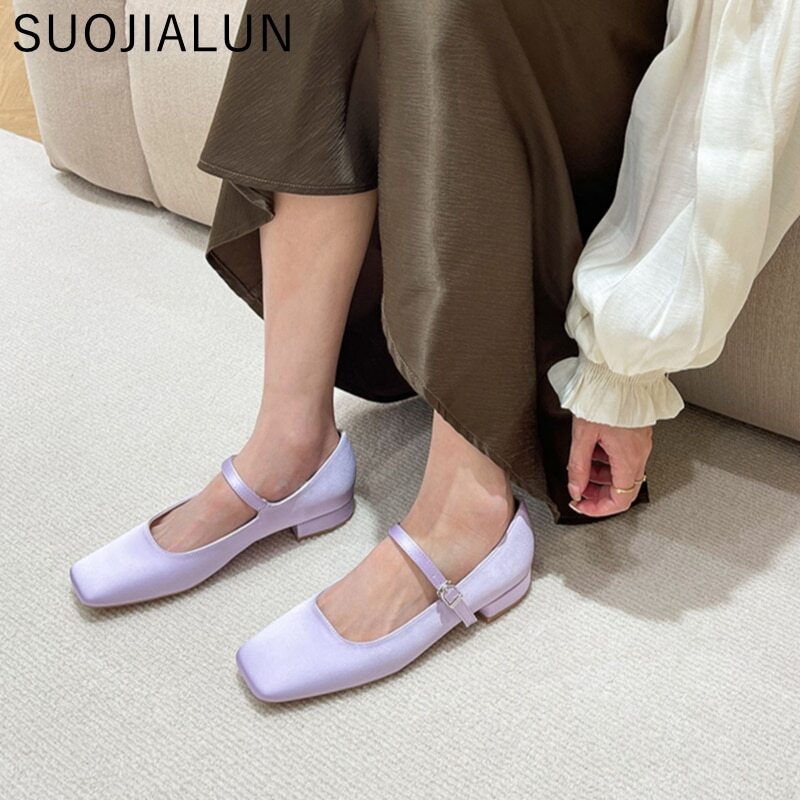 Women Flat Shoes Round Toe Shallow Soft Ballerina Shoes Casual Ballet Loafers