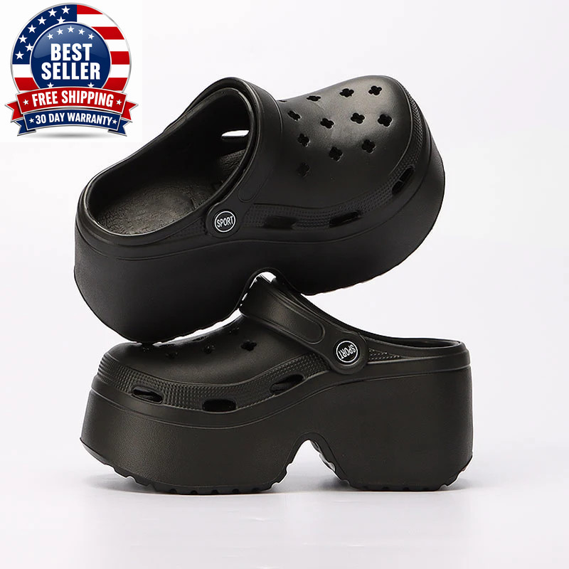 Women’S Wedges Heel Sandals Summer 2026 Closed Toe Chunky Platform Sandalias Muj