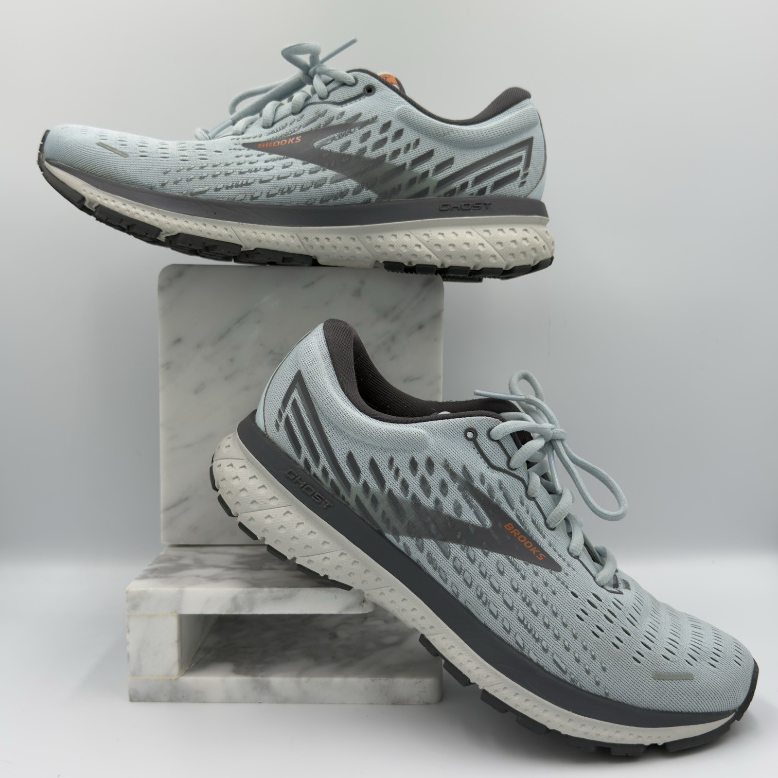 Brooks Ghost 15 Women’s Running Shoes light blue Gray snickers.