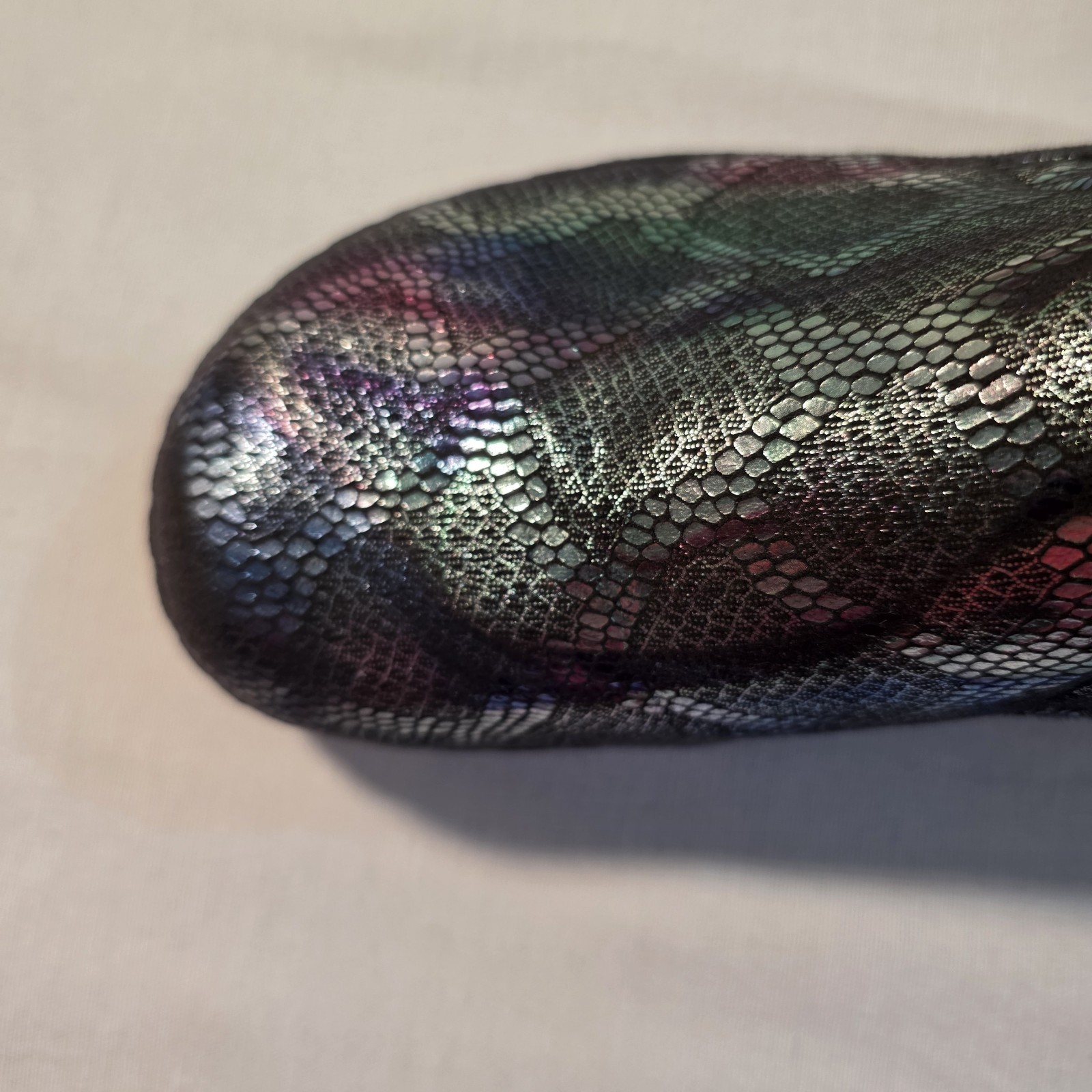 Spring Step Womens Clogs Size 8 M Winfrey Aura Iridescent Printed Leather Upper