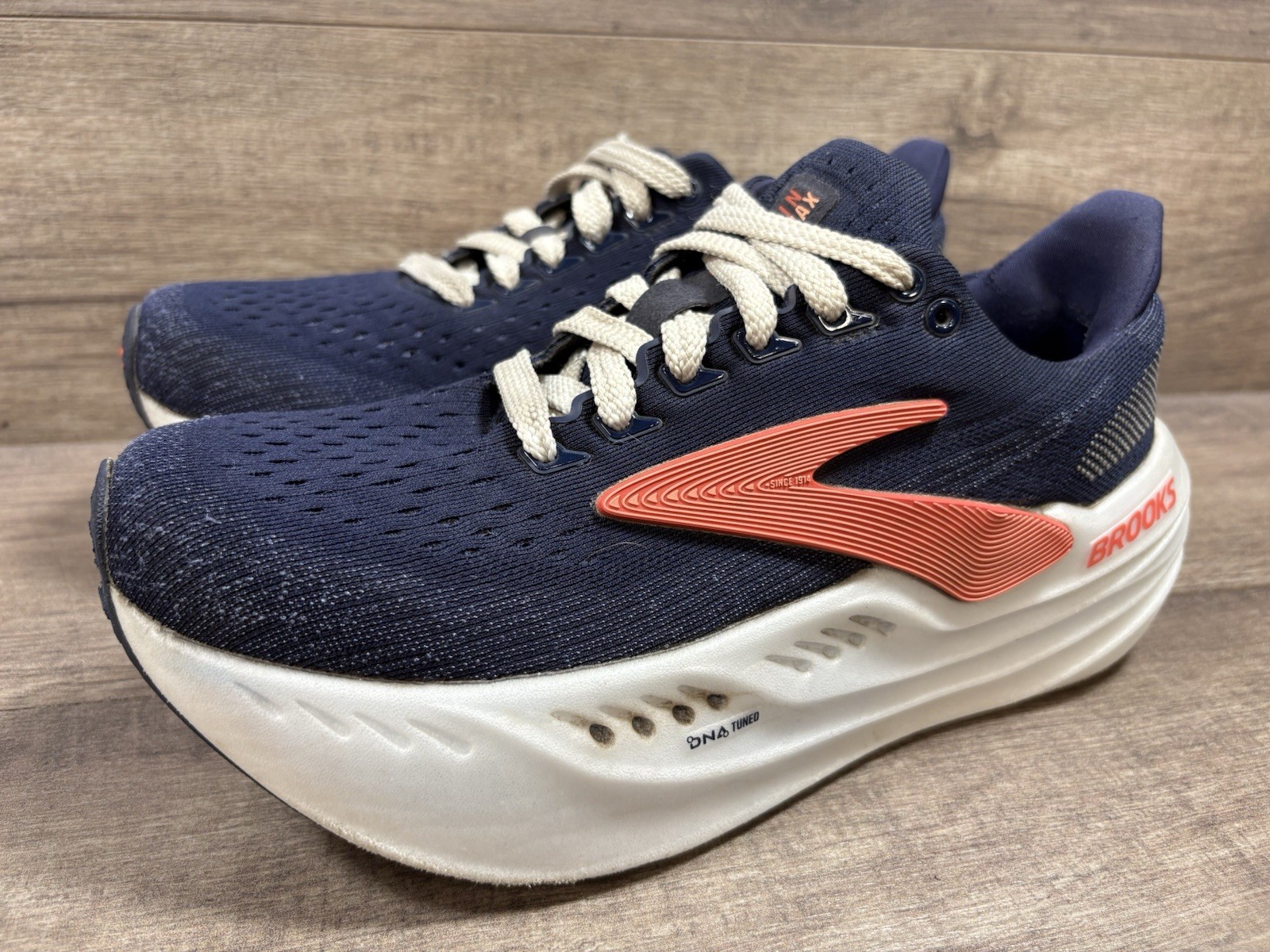 Brooks Glycerin Max Navy Running Shoes Womens Size 8.5 B… See Description