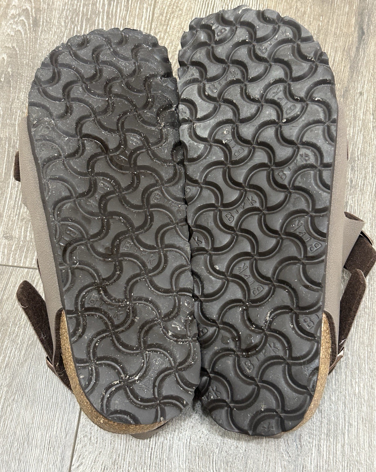 Birkenstock Roma Birko-Flor Mocha/Taupe Sandals Women’s EU 37 US 6-6.5 Narrow