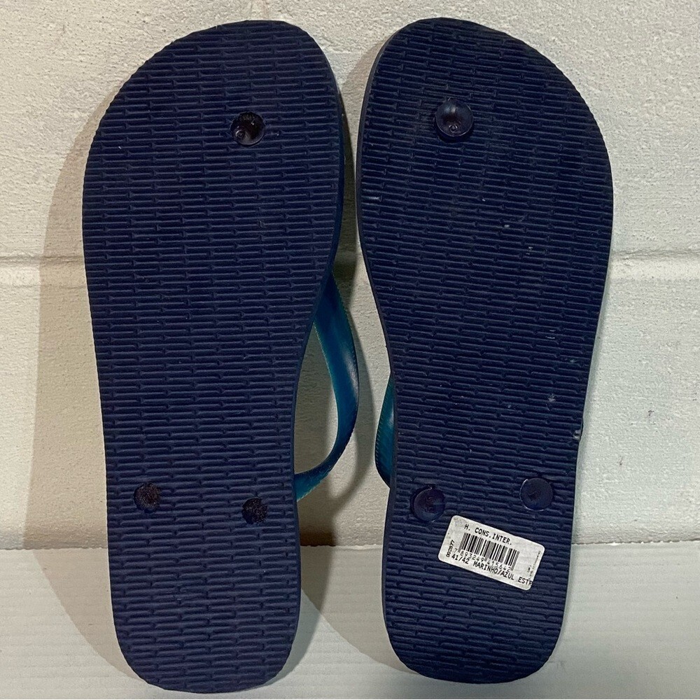 havaianas Conservation International Flip Flop Sandals Marinho/Azul Beach Vacay