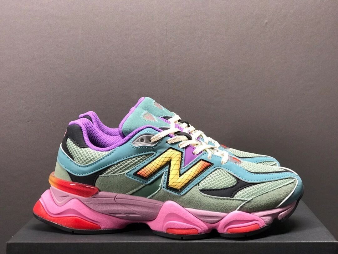 News Unisex 9060 NB Causal Shoes All Size LifeStyle Sneakers Multi Color Women/M