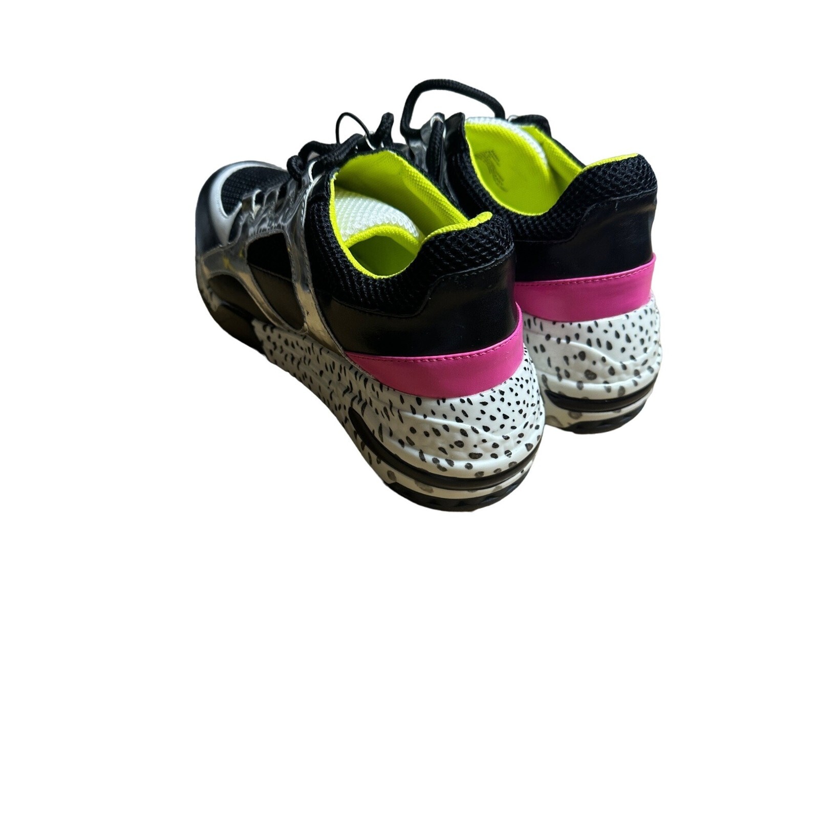 Steve Madden Women’s Sneakers Black/Multicolor Size US 8.5 EUR 40 UK 6.5 AU 8.5