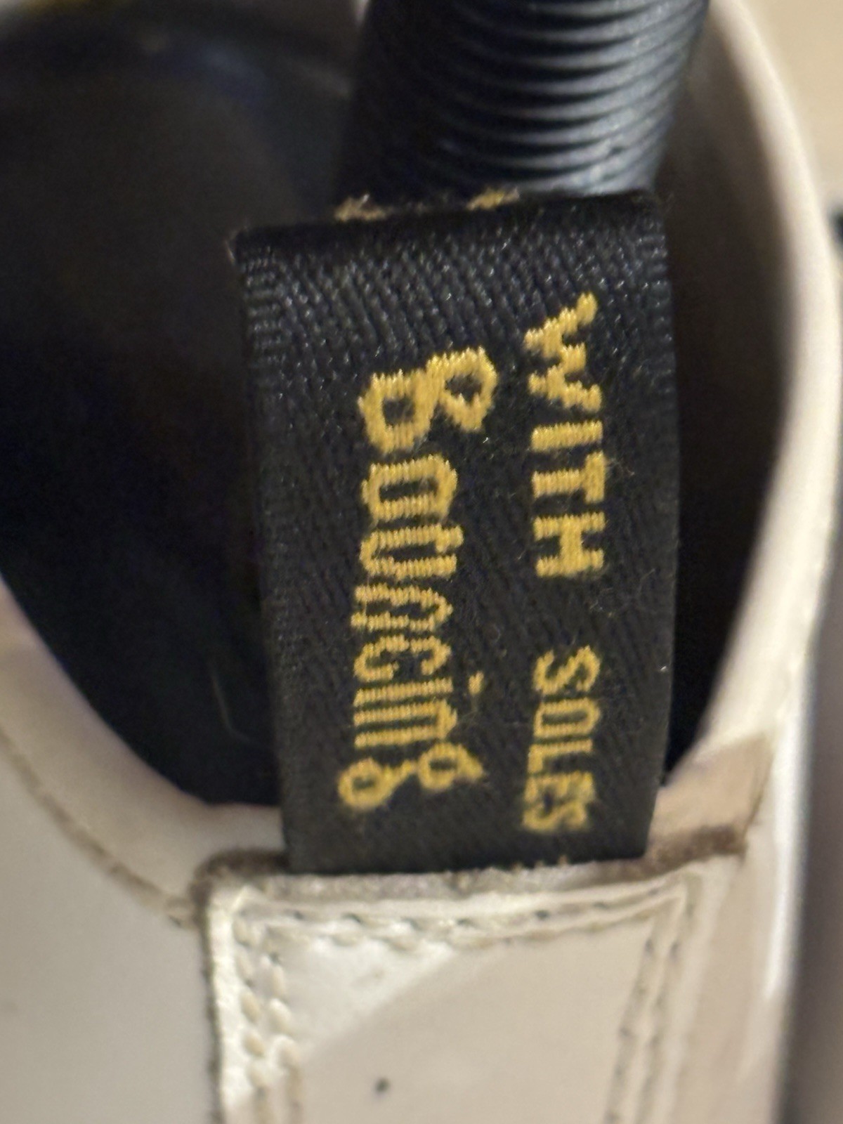 Dr. Martens White 1460 Leather Boots 10USL/8UK