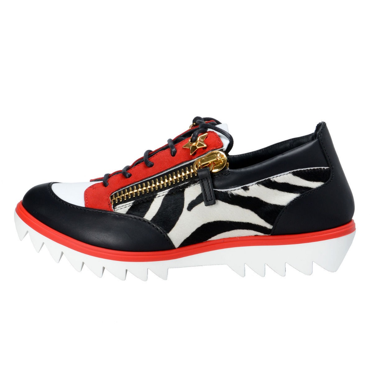 Giuseppe Zanotti Women’s Pony Hair Fashion Sneakers Shoes Sz 5 6 7 8 9 10 11
