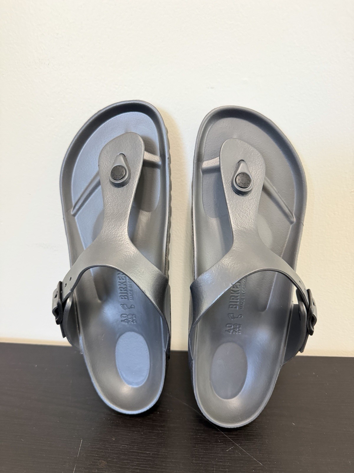 Birkenstock Gizeh Eva Unisex Sandal – Metallic Women’s 9- Men’s 7