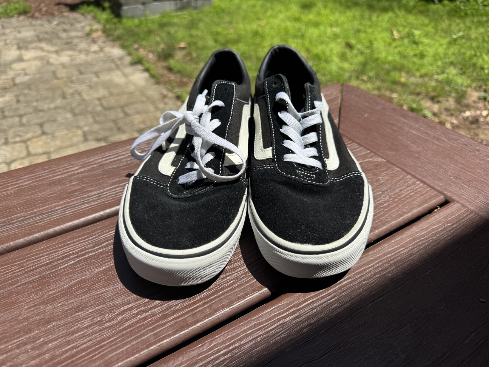 Women’s Size 10 – Vans Old Skool Black White