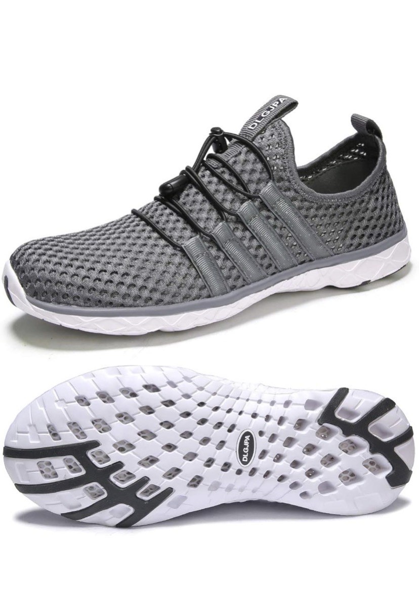 DLGJPA Women’s Lightweight Quick Drying Water Shoes for Beach Water Sports Sz 41