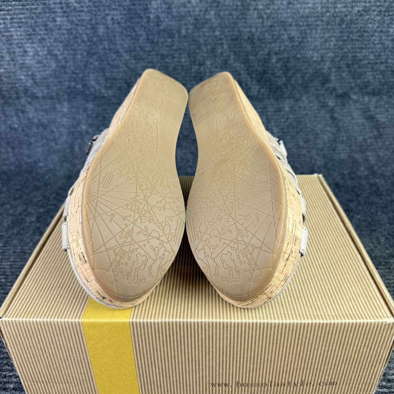 Bussola Iris Wedge Gobba Vapor Gray Size EU37