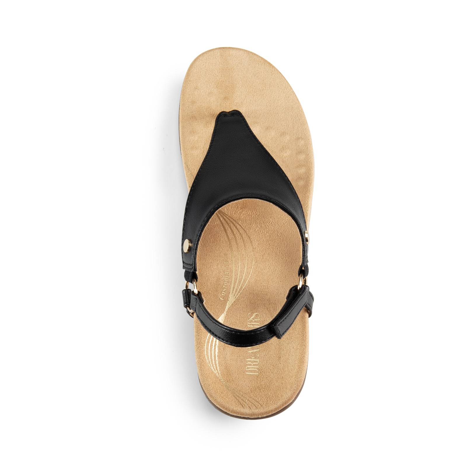 Women Flat Sandals Arch Support Soft Cushion Summer T-Strap Thong Sandals