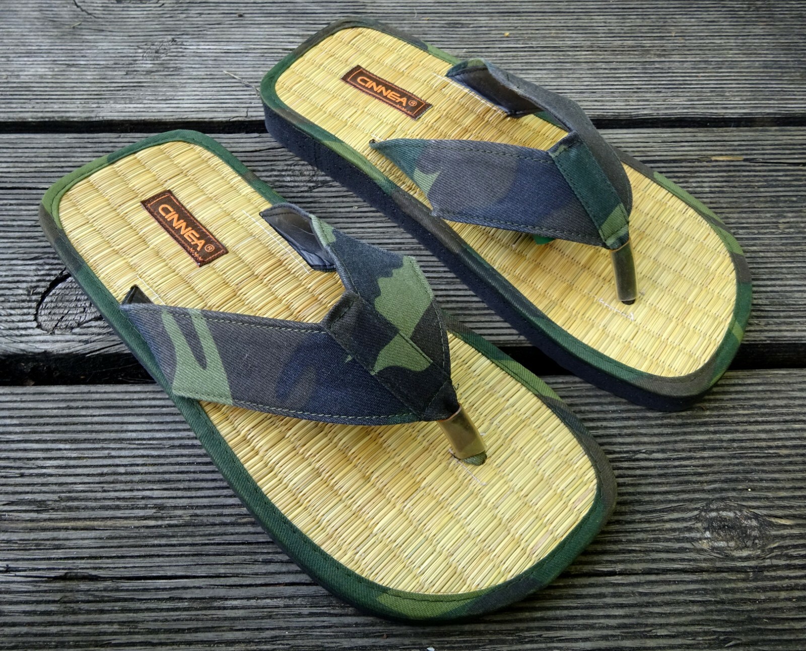 Cinnea cinnamon slides rush sandals army camouflage size 36 37 / 38 39 / 40 41
