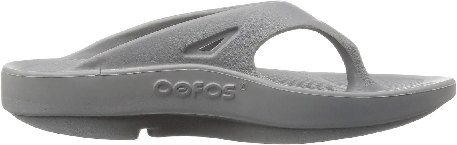 Oofos Unisex OOriginal Thong Sandal 1000 Slate (Grey) 100% Authentic Brand New