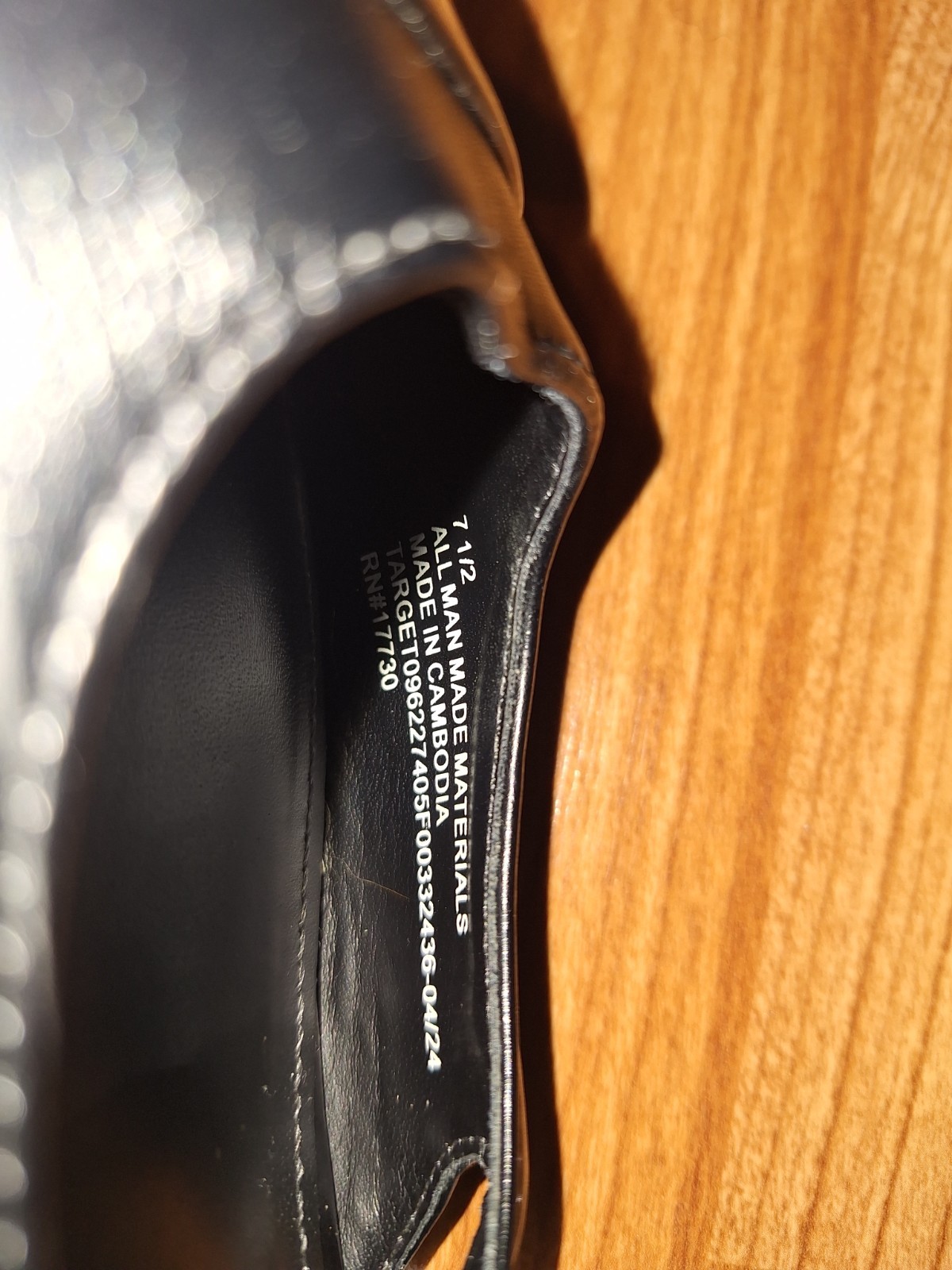 A New Day Women’s Black Mary Jane Round Toe Ankle Strap Block Heel 7.5