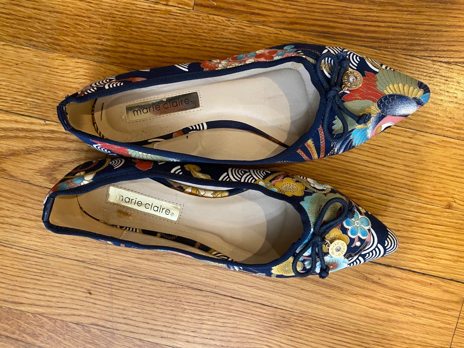 Marie Claire Floral Ballet Flat, Size 7