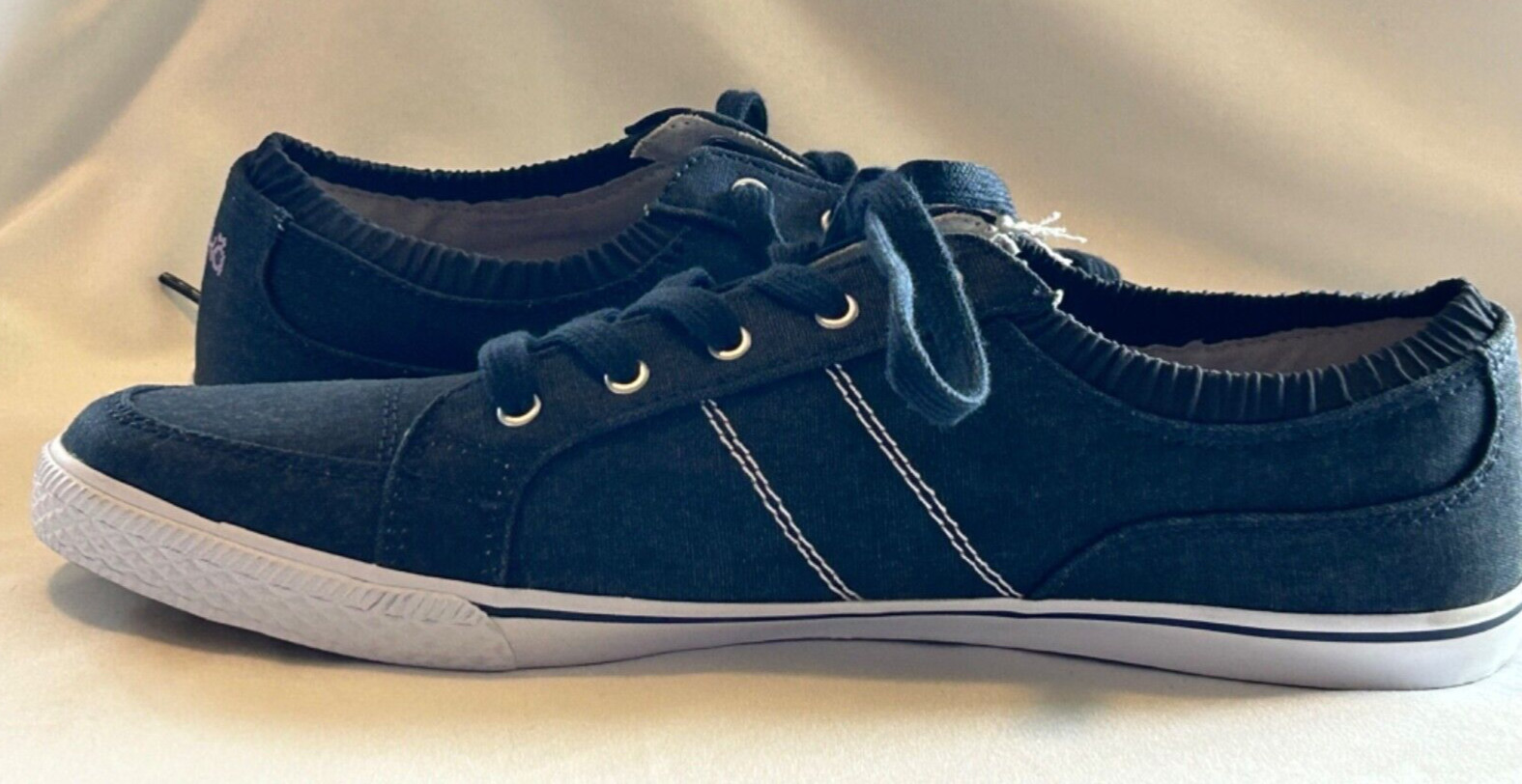 Women’s Ryka Emory Navy Blue Sneakers Lavender Accents US Sz 11 Euro 41 New!