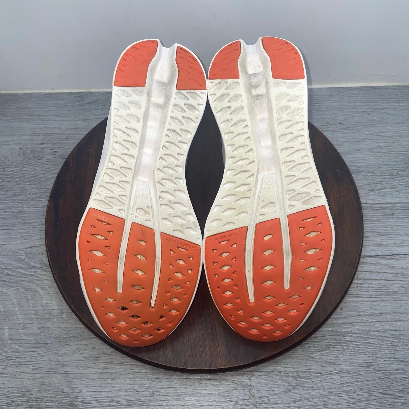 On Cloudsurfer Mint Green Orange Road Running Shoes 3WD10441071 Womens 9.5