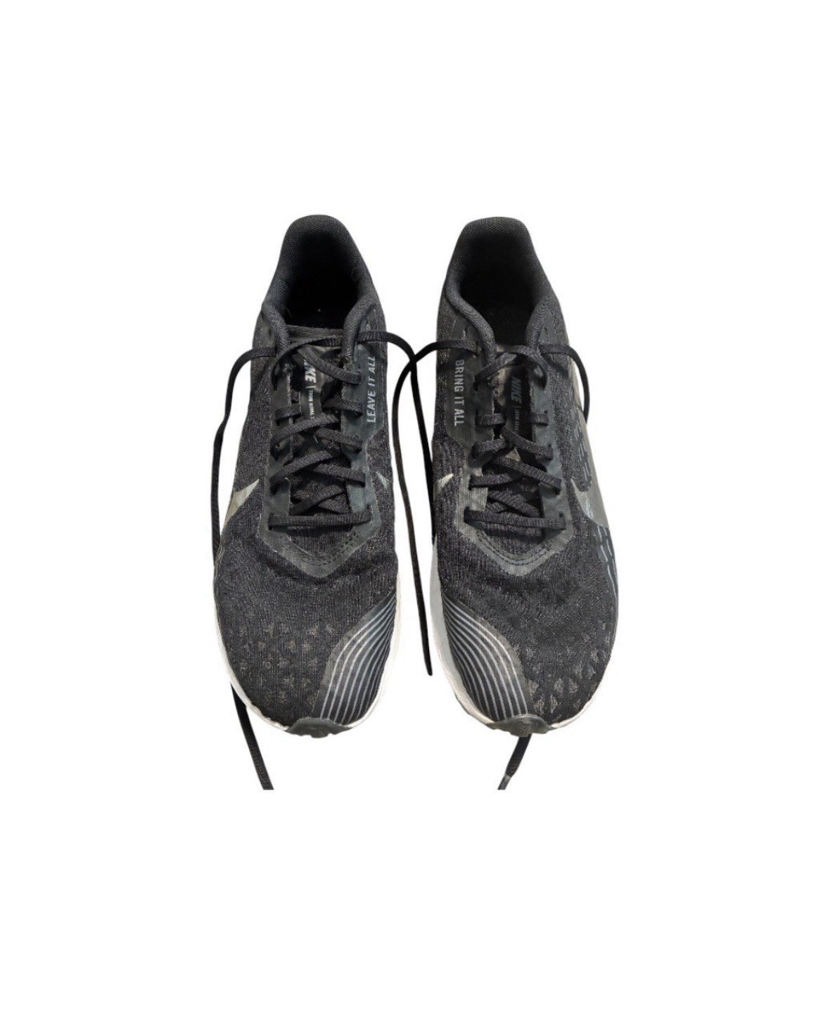Nike Black & Holographic Silver Running Shoes Women’s Size 8