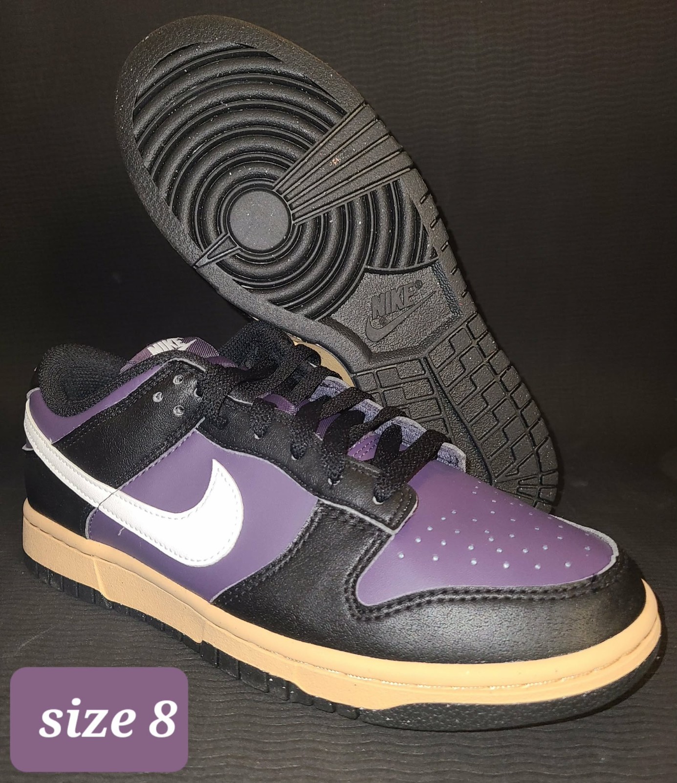 Nike Dunk Low Next Nature W Women’s Sneakers Dark Raisin White Black DD1873-500