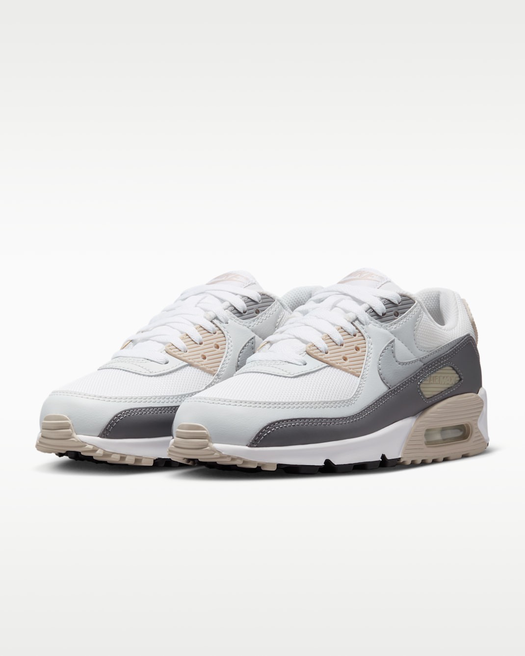 NIKE Women’s Air Max 90 IM4613-201 Cream 2 Pencil Point Off White Wolf Grey