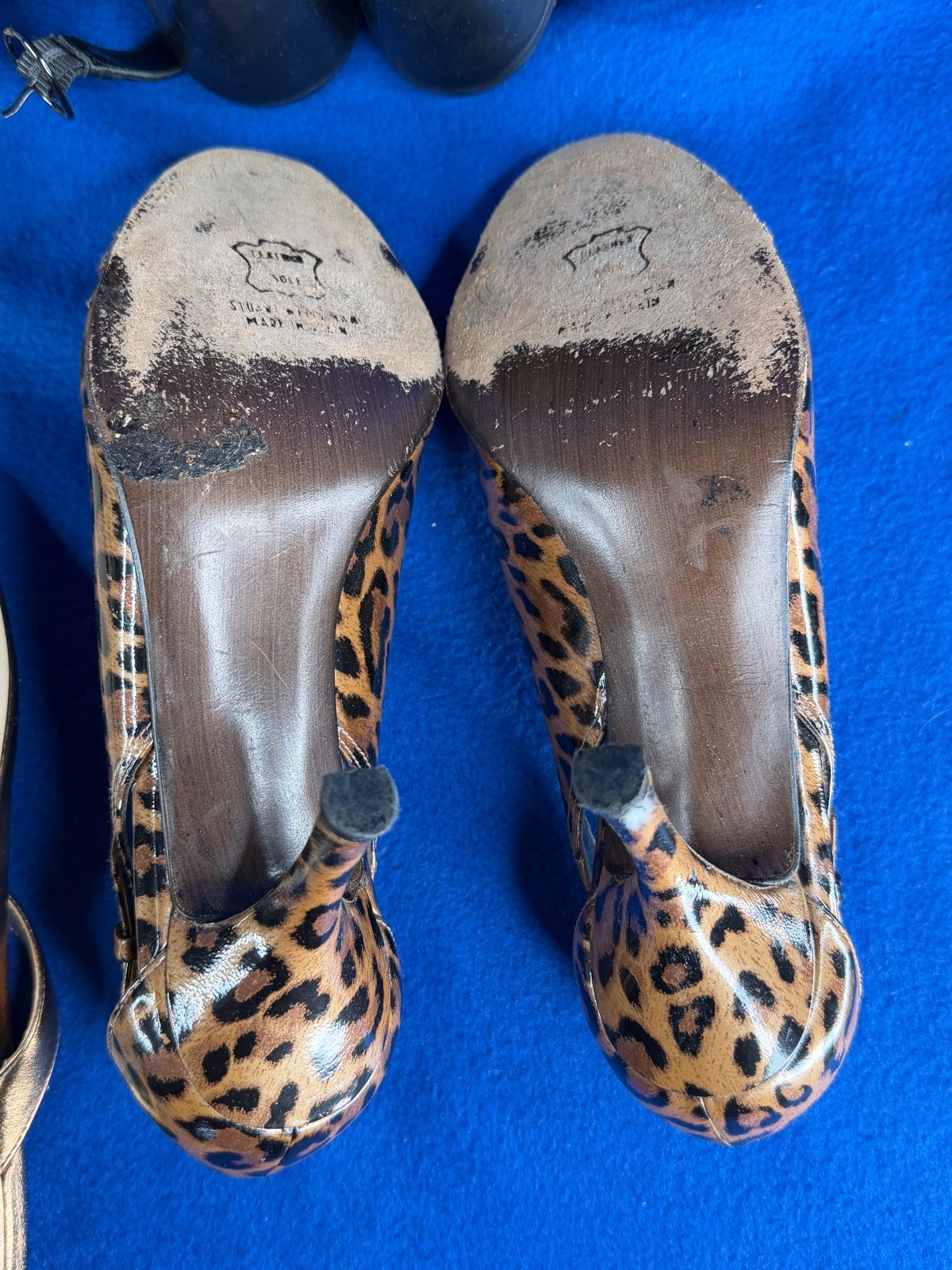 SIZE 8-8 1/2 LOT OF 8 PAIRS OF WOMENS SHOES INCLUDING DIOR & OTHER BRANDS