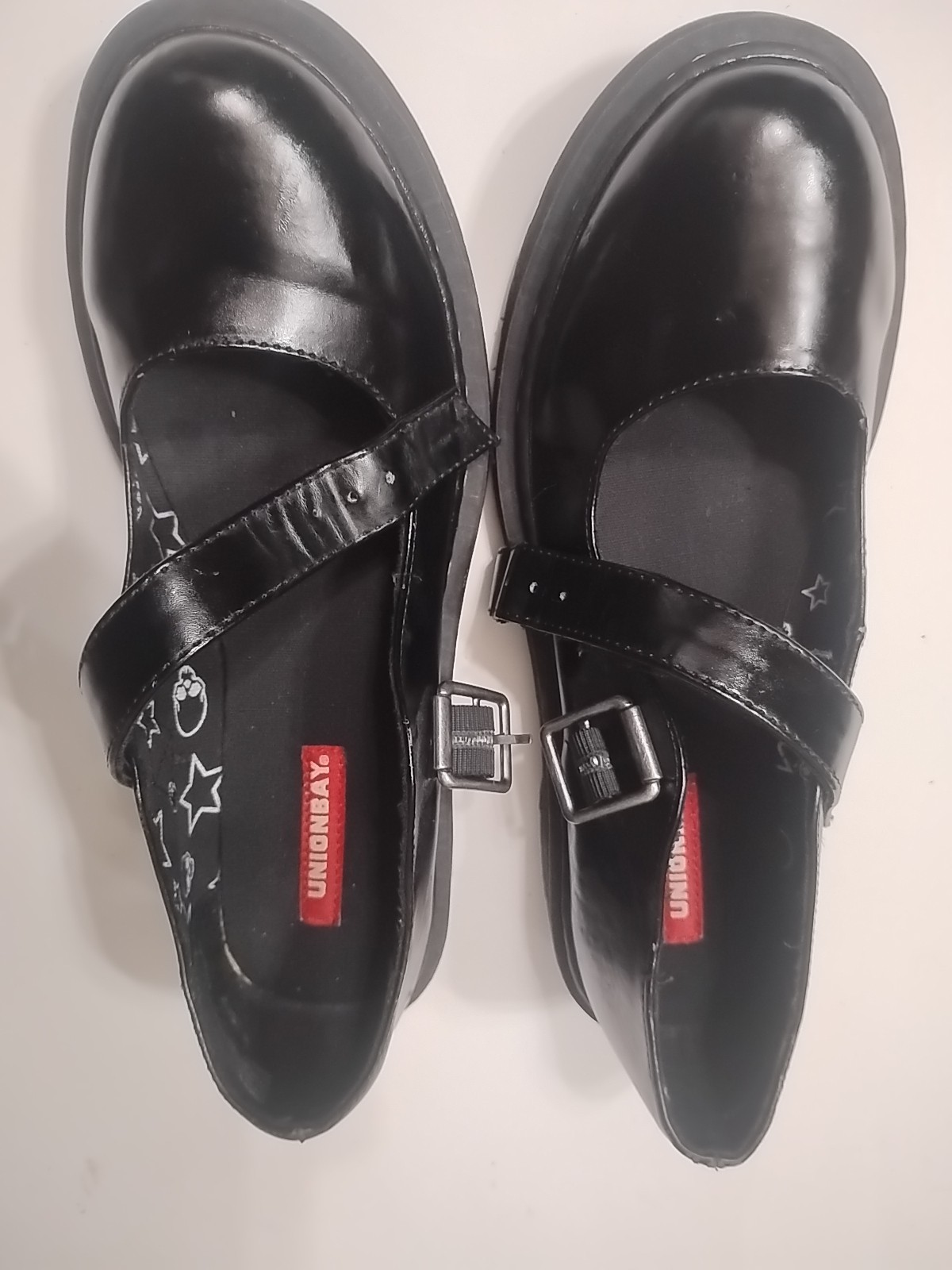 Mary Jane Unionbay Cindy U Chunky Black 8M