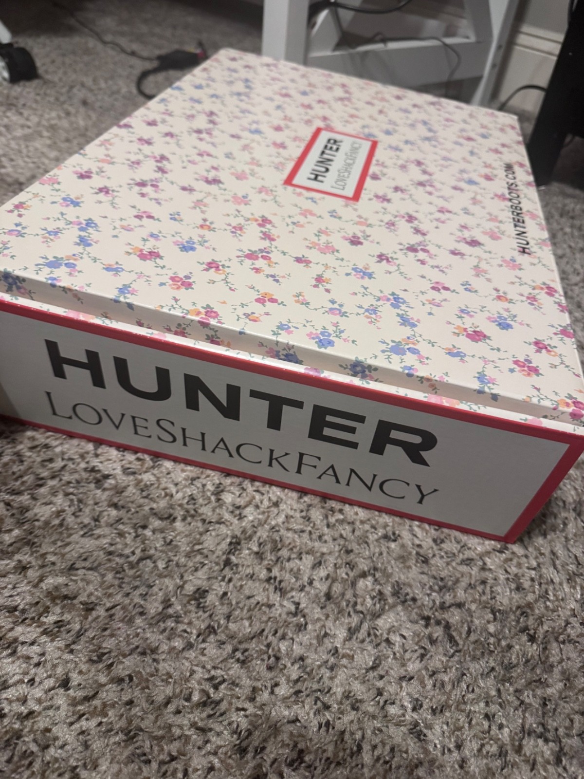 love shack fancy hunter boots