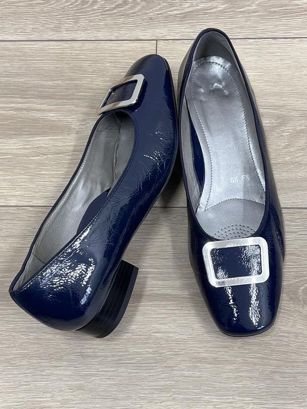 women macaw heels navy leather 39