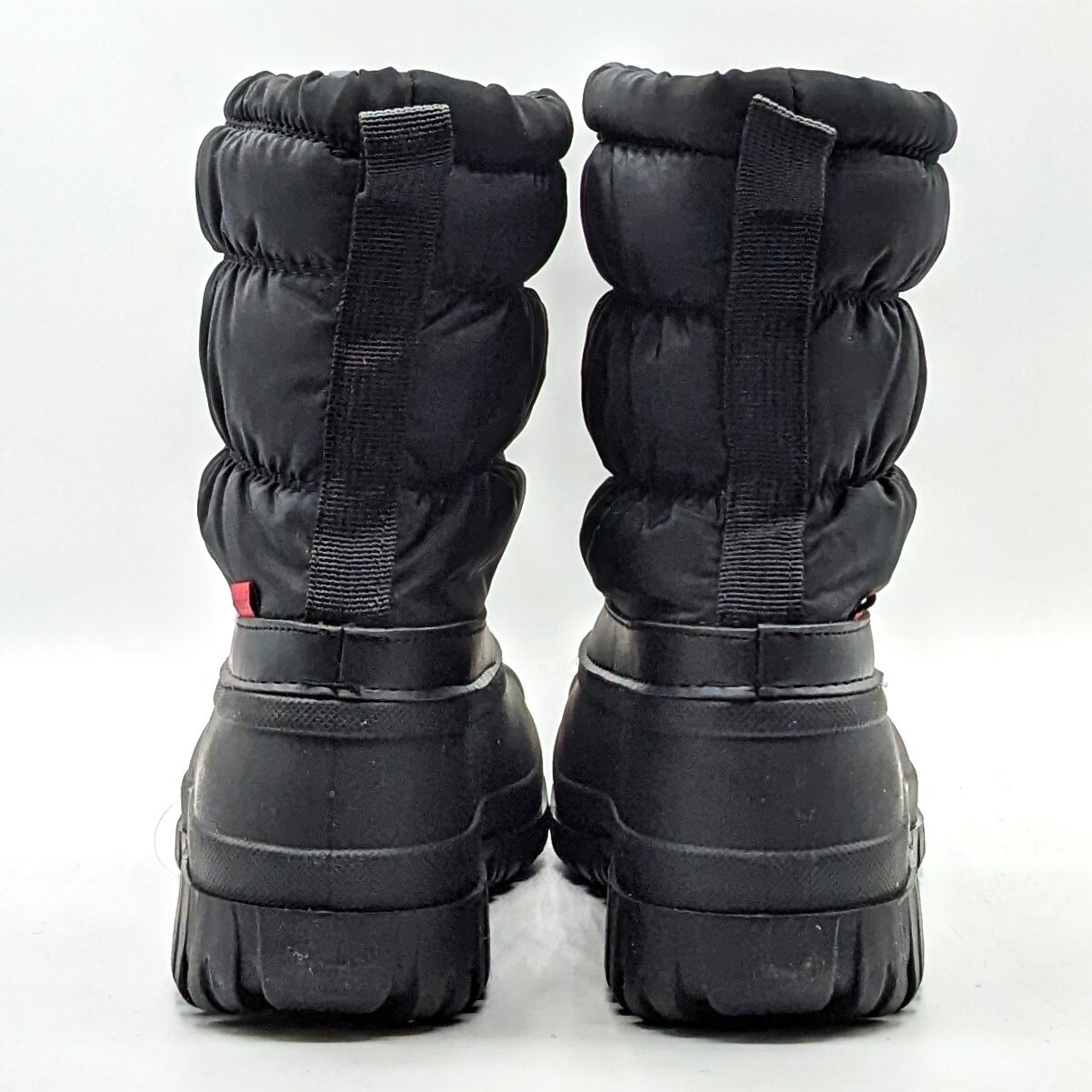 Chooka “Nylon Puffer Snow Boot” Women’s Waterproof Mid Cold Weather (Black) NEW