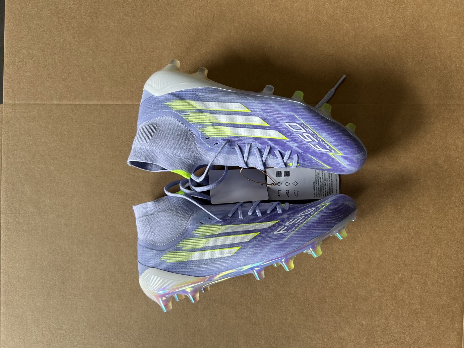 adidas F50 Sparkfusion Elite Mid FG/AG Soccer Cleats Women’s Size 6.5 JH7648 NEW