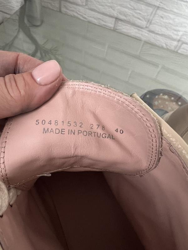 women boss boots beige leather 40
