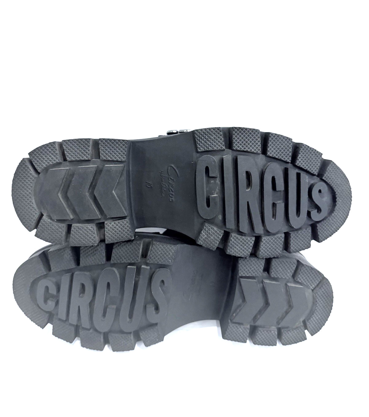 CIRCUS NY BY SAM EDELMAM PAYSON LUG LOAFERS BUCKLE ADJUSTABLE STRAPS Size 10