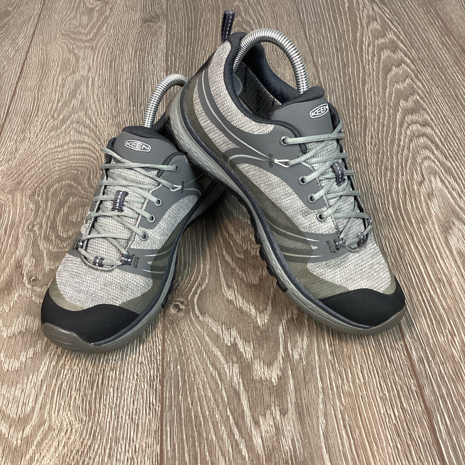 KEEN Hiking Boots Shoes Terradora WP Waterproof Neutral Gray Gargoyle Women’s
