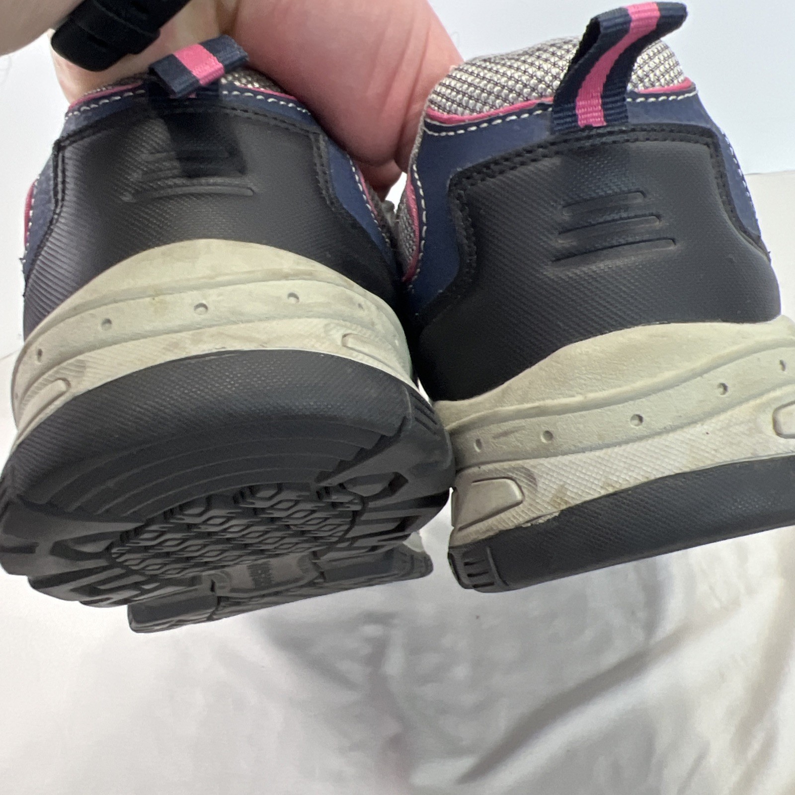 Brahma Shoes Womens 10 Steel Toe Slip Oil Resistant Work Workwear Gray Blue Good