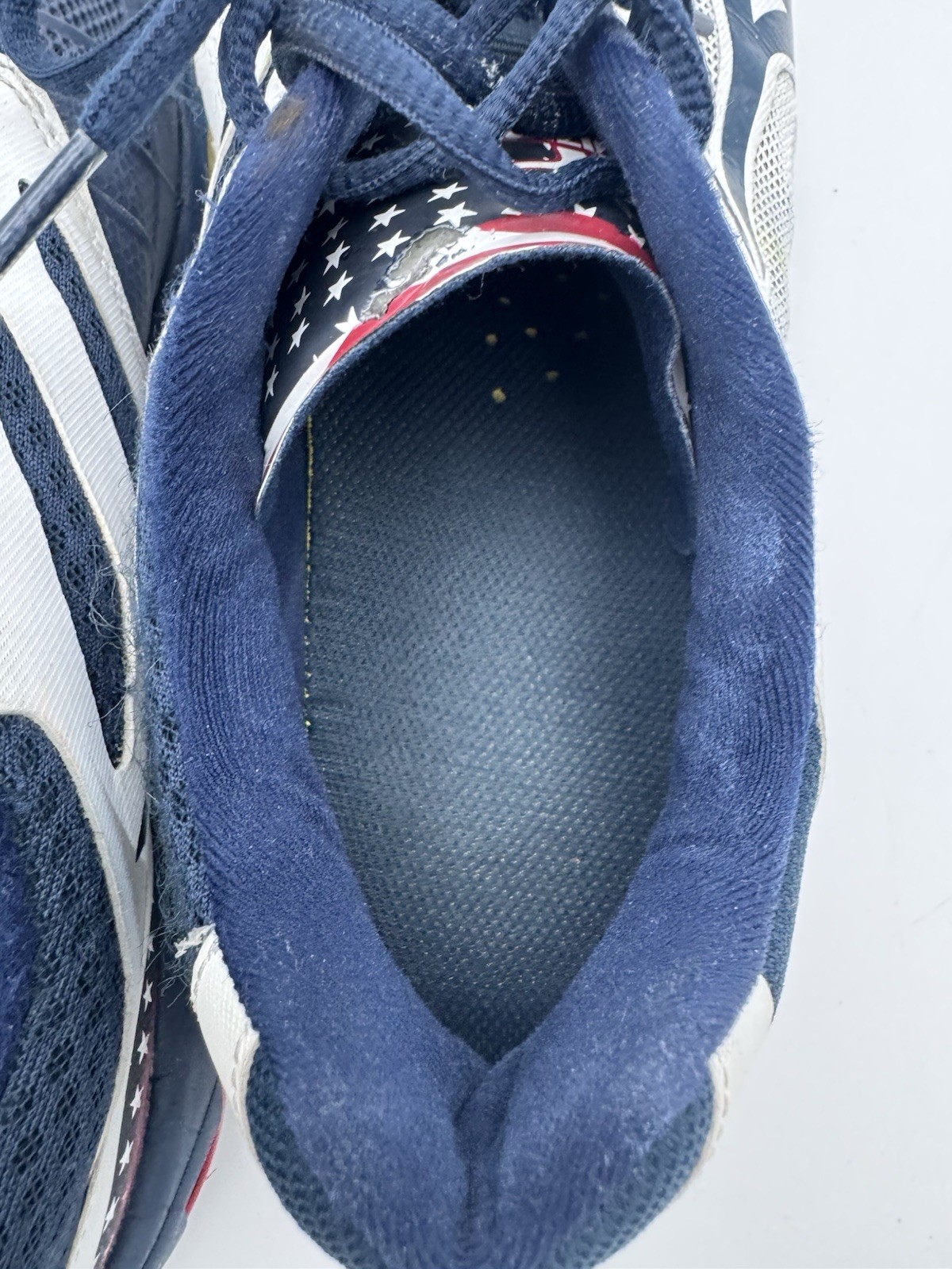 Mizuno Shoes Women’s Wave Lightning Z3 USA Volleyball Red White Blue Size 10