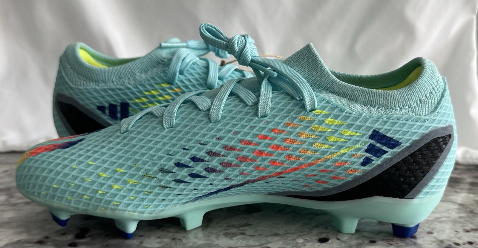adidas X Speedportal.3 FG Soccer Cleats Aqua US Size 4.5 Men’s / 5.5 Women’s