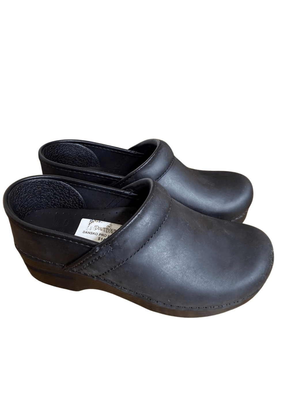 NEW Dansko Professional Clog in Oiled Black Leather NIB Boho, Country Chic