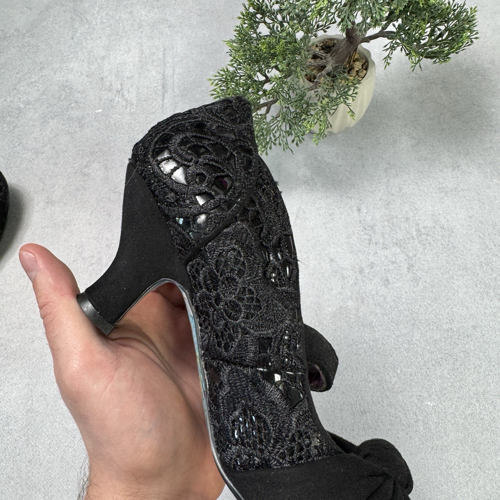 Irregular Choice Avant Garde Pumps Size 38 Us 7 Black