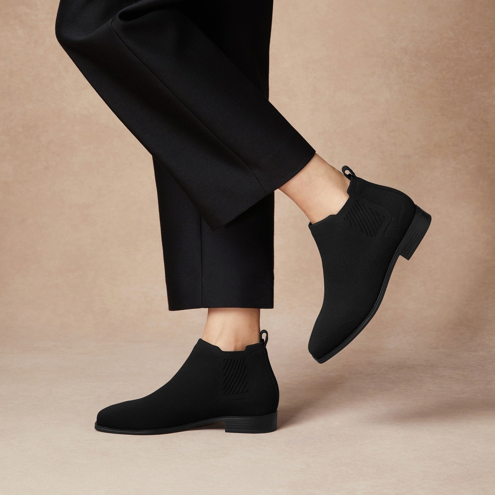 Vivaia Ryan Pro Slip On Water RPT Elegant Casual Chelsea Comfort Boot Black 8.5W