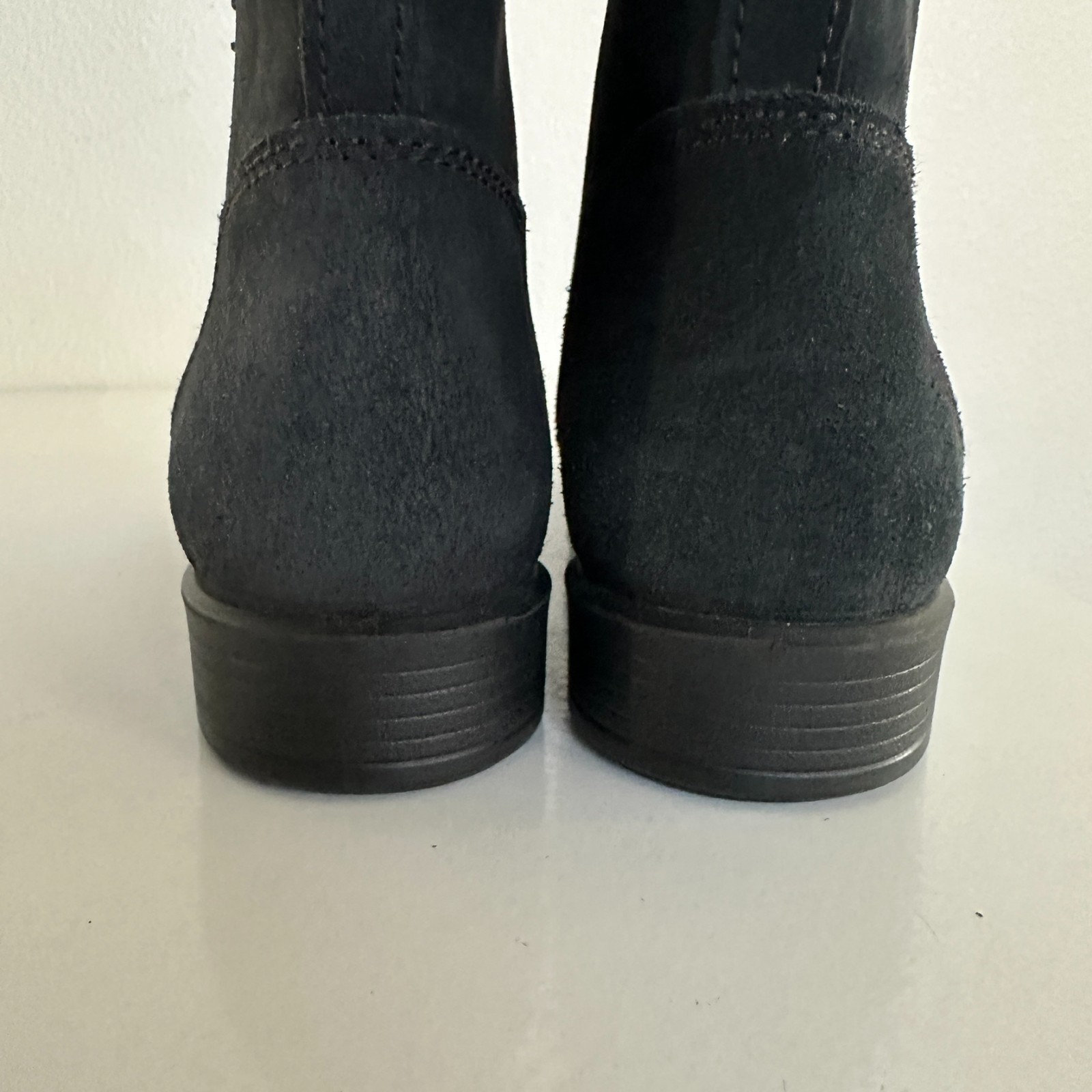 ECCO Touch 15 Black Leather Side Zip Ankle Boots Winter Women’s EU 40 US 9.5