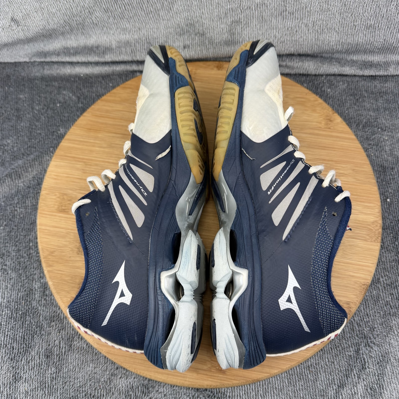 Mizuno Wave Lightning Shoes Womens Size 9.5 USA Patriotic Volleyball Sneakers