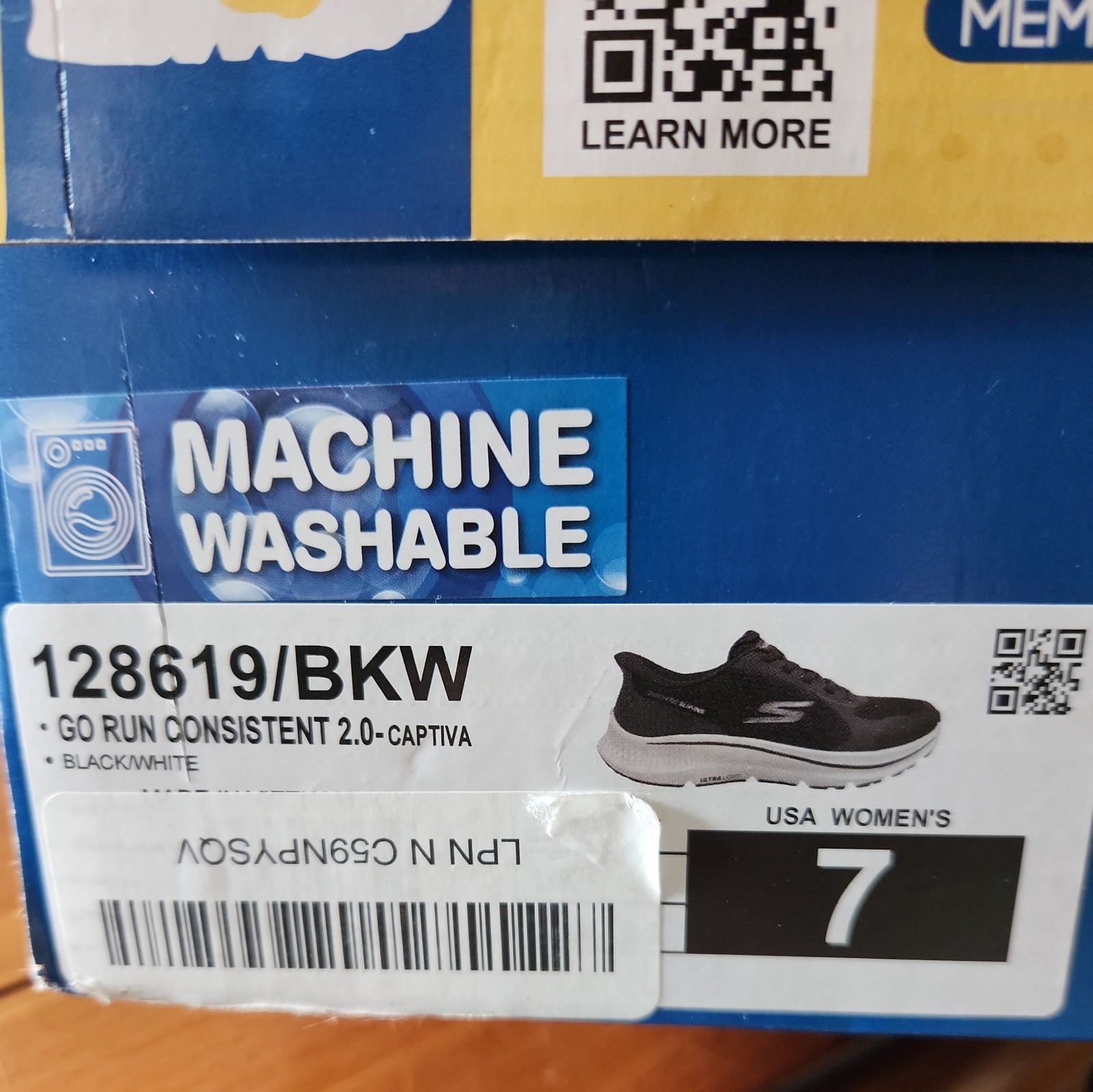 Skechers Slip-ins GO RUN Consistent 2.0 Women’s Size 7 Brand New