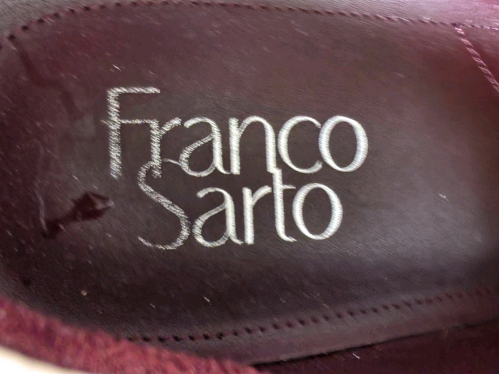 Franco Sarto Alonzo Loafers Women’s 8.5M Ivory Fringe Preppy Flats Slip-On