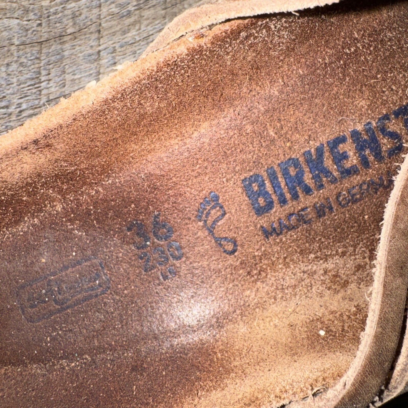 Birkenstock Granada Oiled Leather Sandals Brown Womens Size 36 US 5 Soft Footbed