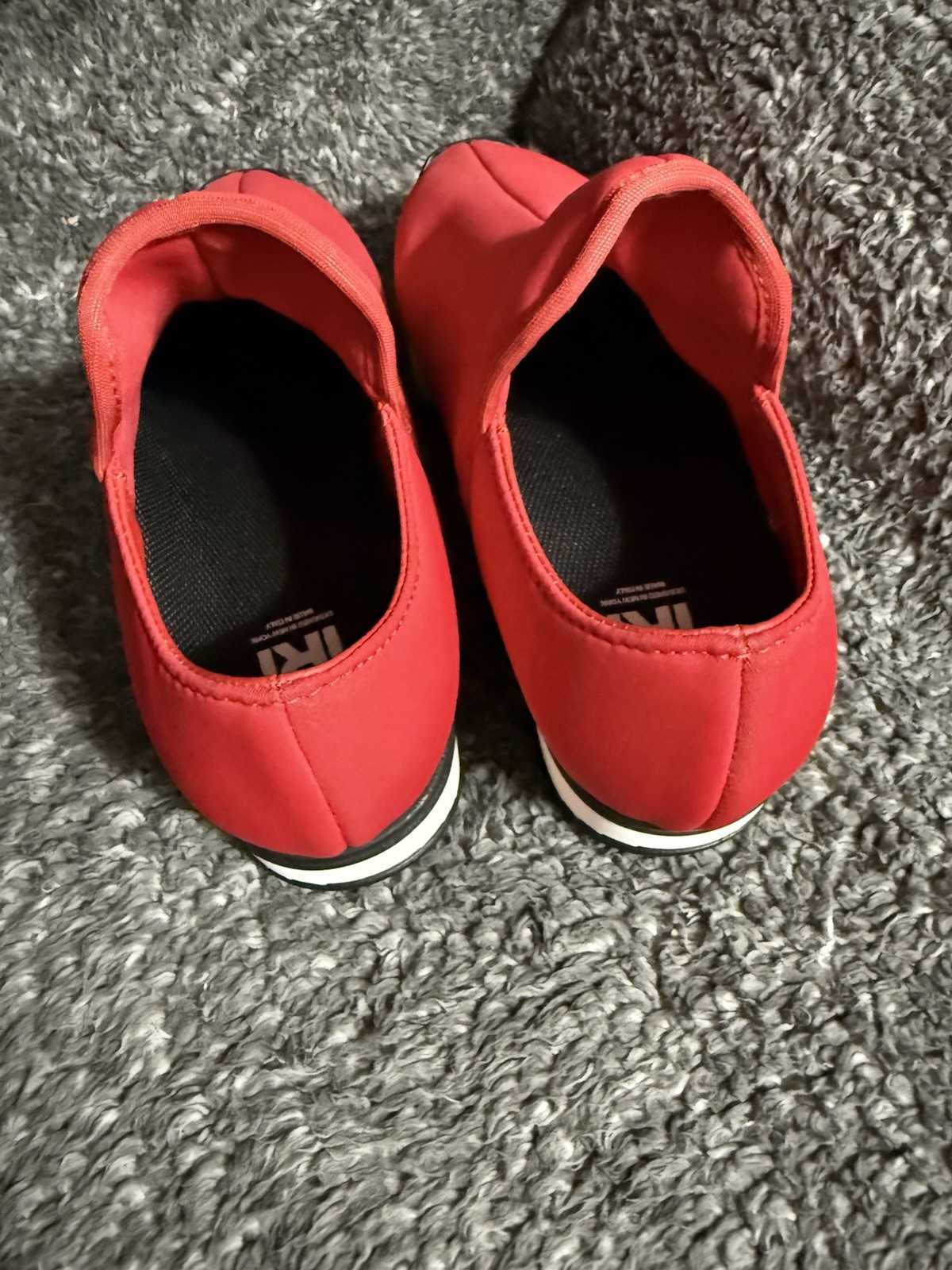 IRI WES I Low Top Sneaker Red/White/Black Size EU 35 USA 5 NWOB $215