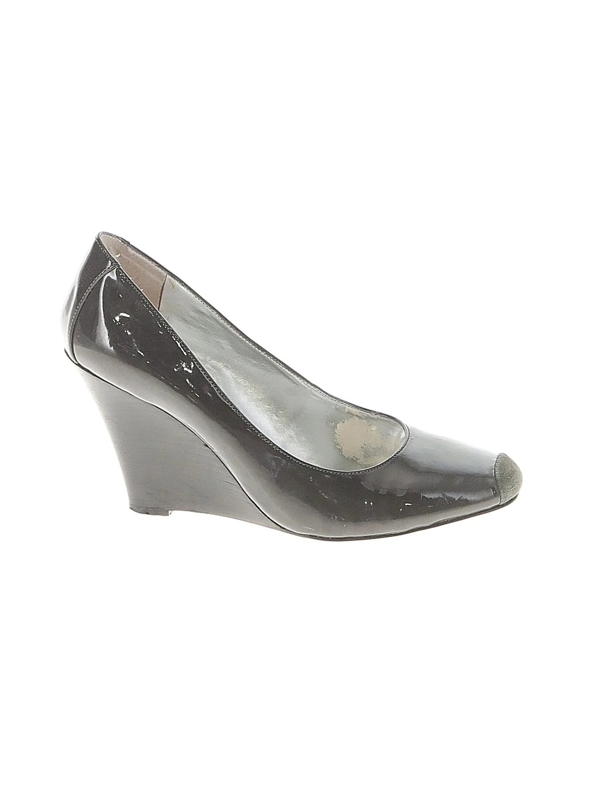 Jessica Simpson Women Gray Wedges US 8.5