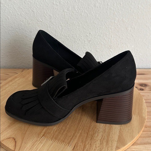 a.n.a Faxon Womens Square Closed Toe Loafers 10M