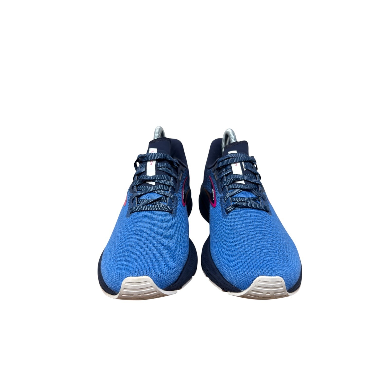 Brooks Launch 10 Running Shoes Womens 7.5 Blue Pink Navy 1203981B441 Athletic