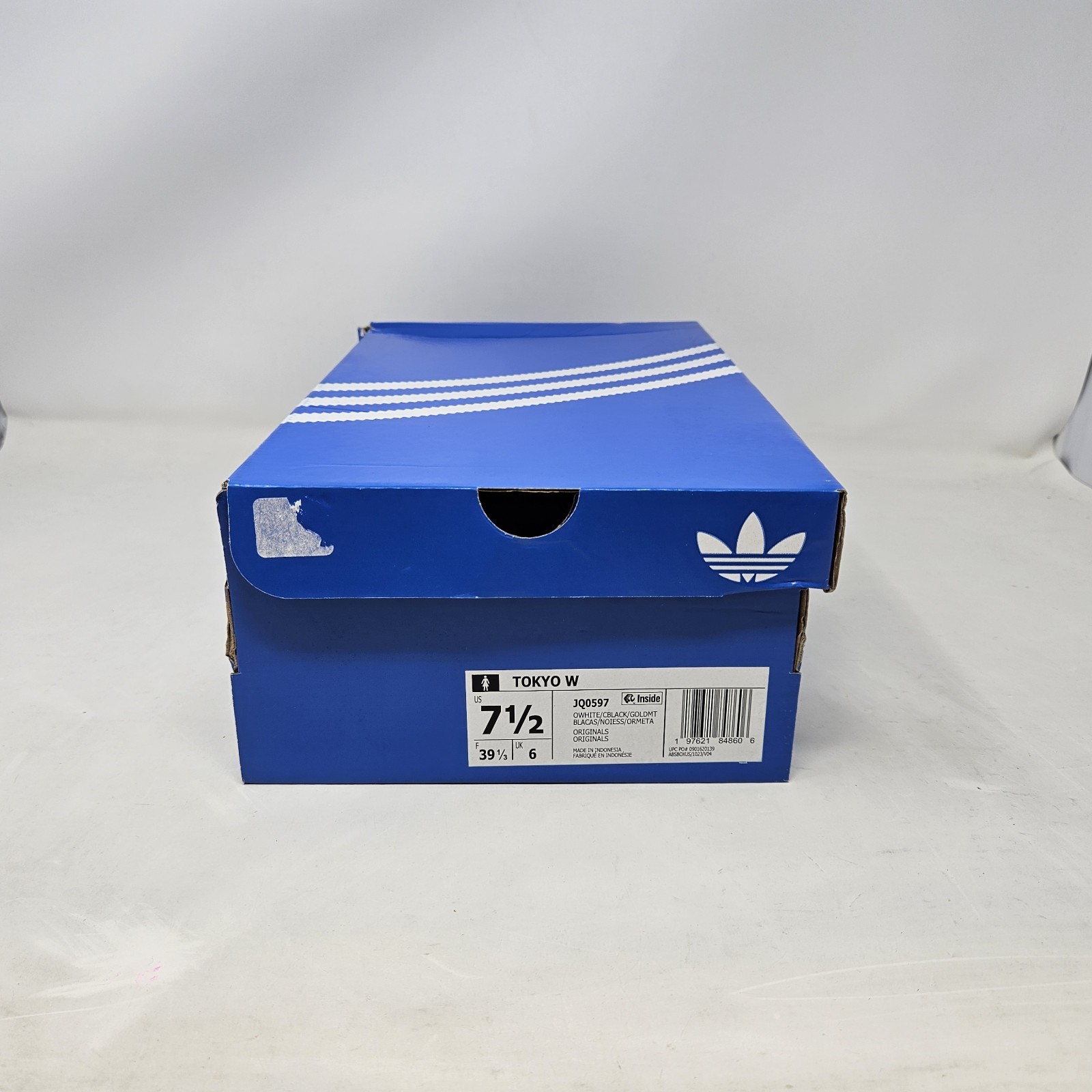 Adidas Tokyo ‘Off White Gold’ Casual Leather Sneaker / JQ0597 / Women’s Size 7.5